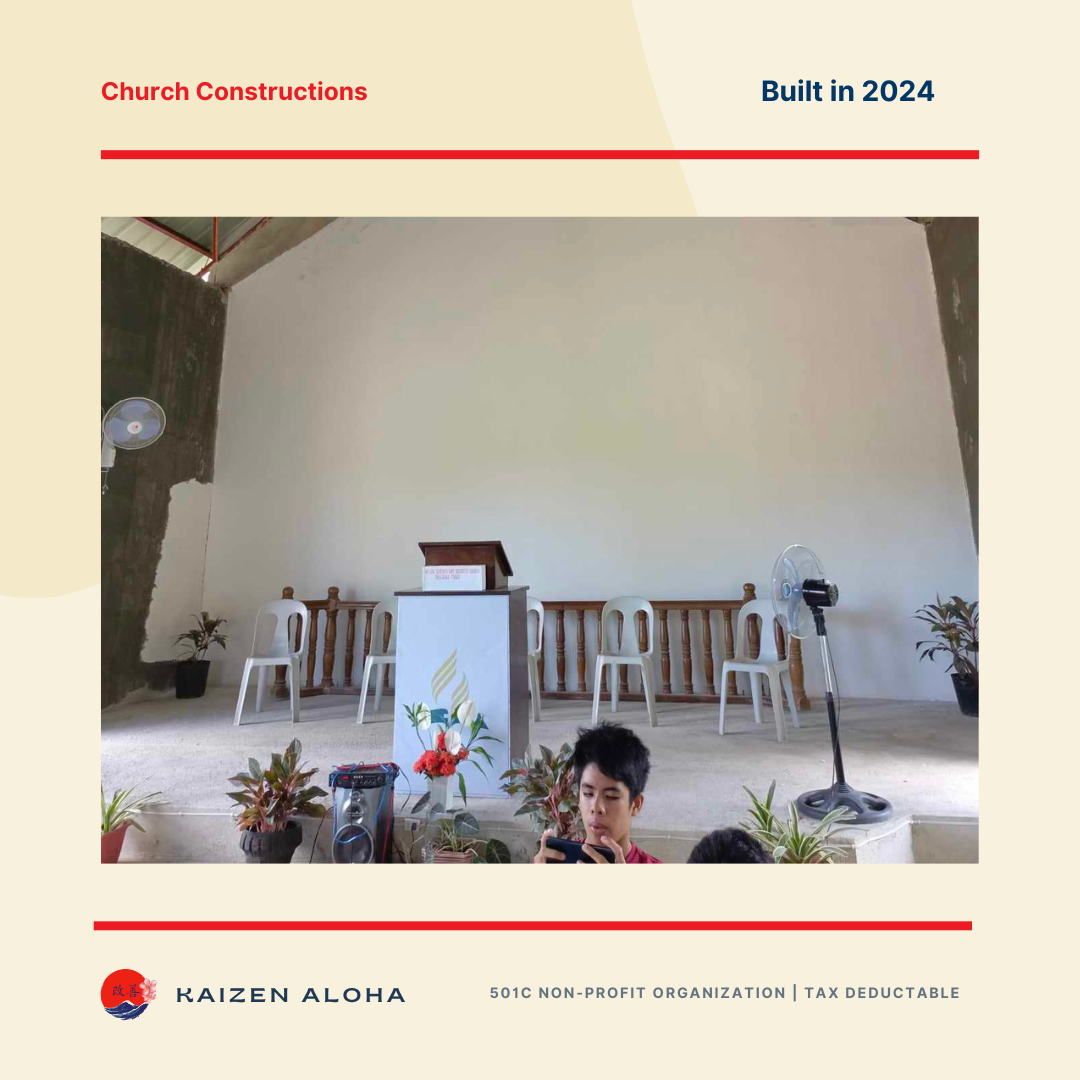 Mojon Church Antique Philippines community worship - Kaizen Aloha